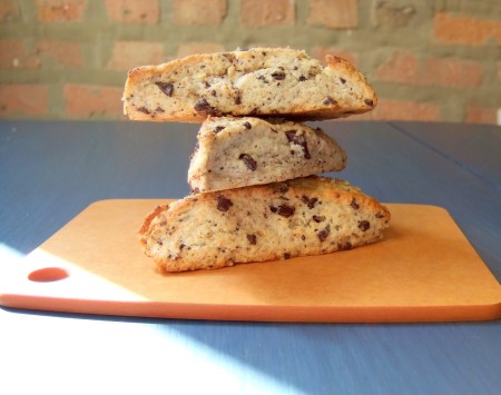 Chocolate Chunk Scones. From Blossom to Stem | www.blossomtostem.net