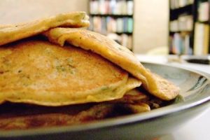 Chickpea Pancakes. From Blossom to Stem | www.blossomtostem.net