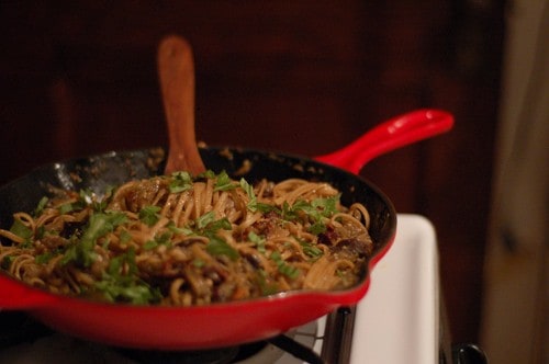 Eggplant Linguine. From Blossom to Stem | www.blossomtostem.net