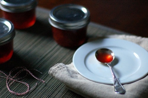 Peach Elderflower Jam