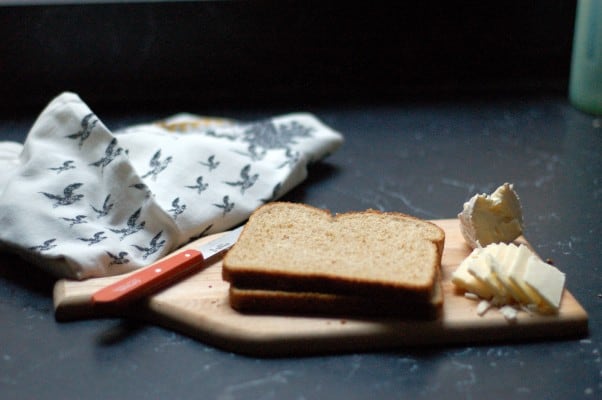 Triple Cream, Cheddar, and Sage Butter Grilled Cheese. Pretty much the best grilled cheese ever. From Blossom To Stem | Because Delicious www.blossomtostem.net