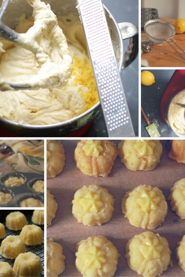 Lemon Buttermilk Bundt Cakes with Meyer Lemon Ginger Curd. Sunny, citrusy lemon cakes to brighten your day. From Blossom To Stem | Because Delicious www.blossomtostem.net