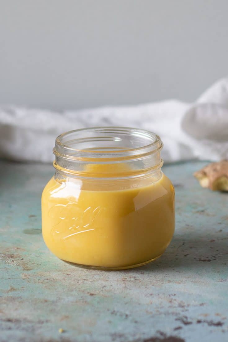 Meyer Lemon Ginger Curd