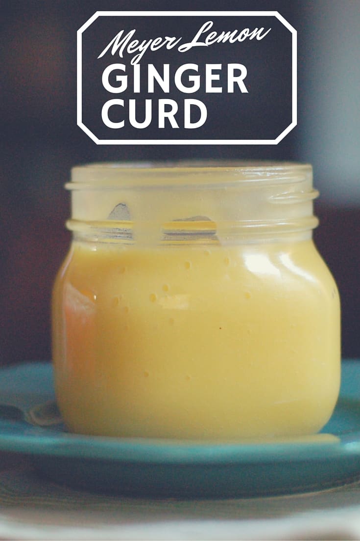 Meyer Lemon Ginger Curd. A luscious citrusy spread with a ginger kick. From Blossom to Stem | Because Delicious www.blossomtostem.net