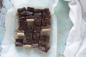Almond Shortbread Brownies