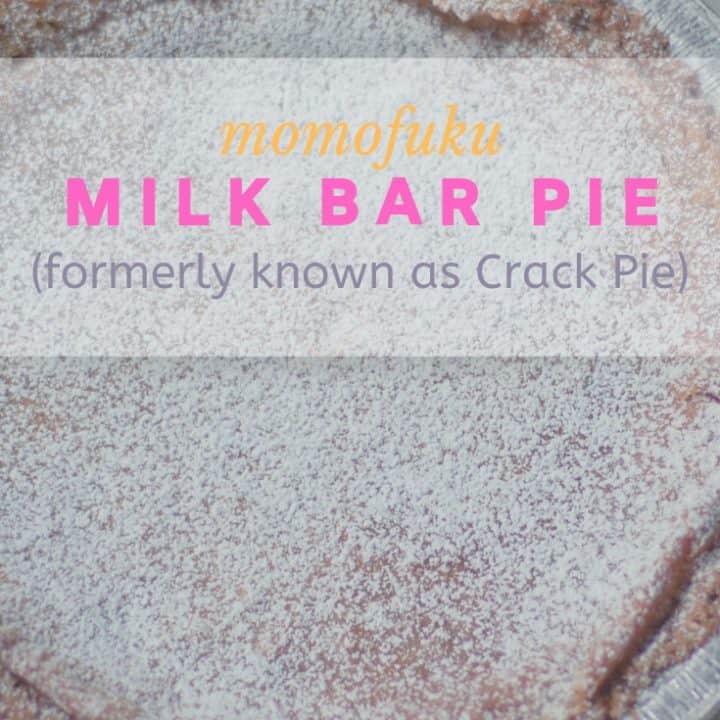 Momofuku Milk Bar Pie (formerly known as Crack Pie)-image