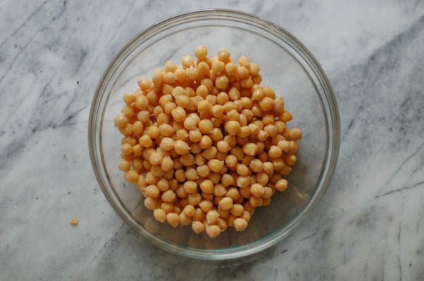 Bowl of chickpeas