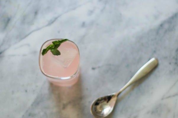 Rhubarb Syrup. Great in homemade soda (and in cocktails). So simple to make. From Blossom to Stem | Because Delicious | www.blossomtostem.net