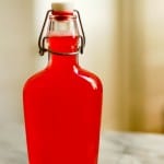 Rhubarb Syrup. Great in homemade soda (and in cocktails). So simple to make. From Blossom to Stem | Because Delicious | www.blossomtostem.net