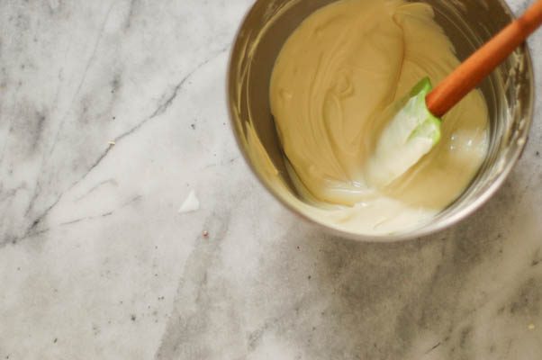 Cocoa Nib Semifreddo. An easy and and elegant 3 ingredient frozen dessert that's like ice cream but smoother and lighter. So good. Like a grown-up frosty. From Blossom to Stem | Because Delicious | www.blossomtostem.net