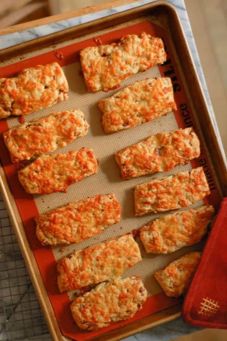 Bacon Cheddar Scones