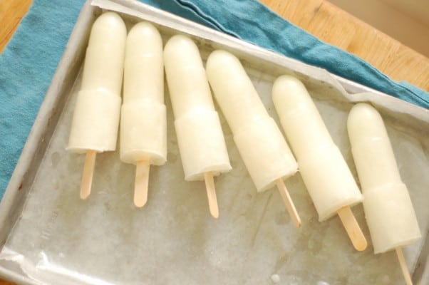 Lime popsicles. Perfect for the hottest summer days. From Blossom to Stem | Because Delicious www.blossomtostem.net