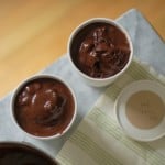 Mint Chocolate Sorbet. An intensely rich and chocolatey sorbet with a refreshing hint of garden mint. From Blossom to Stem | Because Delicious www.blossomtostem.net
