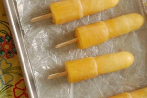 Pineapple Passion Fruit Popsicles. Bright, tropical, delightful! From Blossom to Stem | Because Delicious www.blossomtostem.net