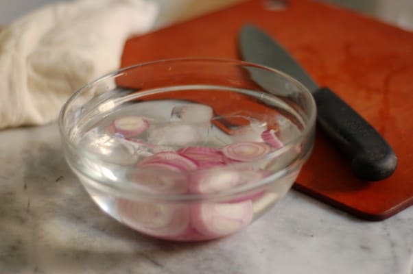 Tomato, Roquefort and Red Onion Salad. A kicky, big-flavored salad to celebrate tomato season. From Blossom to Stem | Because Delicious https://www.blossomtostem.net