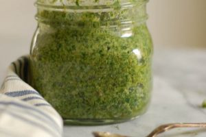 Dill Parsley Pesto. Bright and lovely on pasta, roasted potatoes, tomato sandwiches, fish... From Blossom to Stem | Because Delicious www.blossomtostem.net