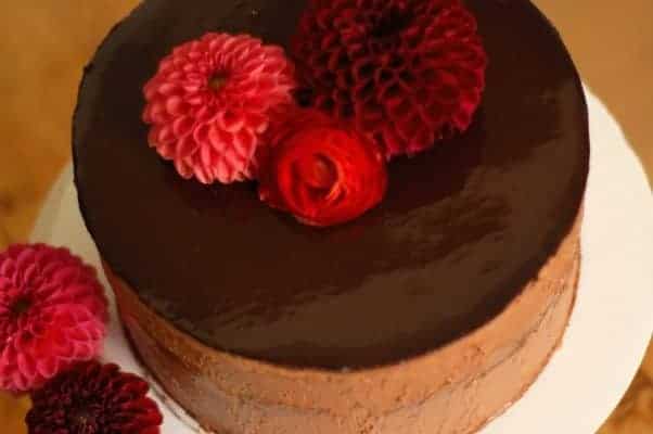 13 Ways of Looking Chocolate Mousse Cake