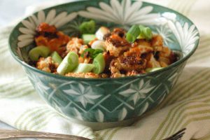Sweet and Spicy Korean Cauliflower. This addictive dish will convert the cauliflower skeptics. From Blossom to Stem | Because Delicious www.blossomtostem.net