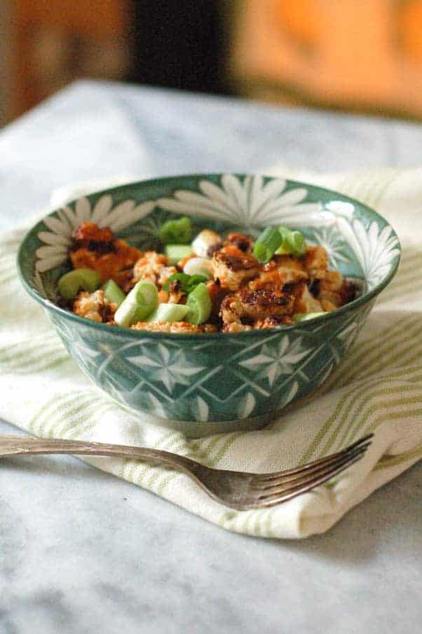 Sweet and Spicy Korean Cauliflower. This addictive dish will convert the cauliflower skeptics. From Blossom to Stem | Because Delicious www.blossomtostem.net