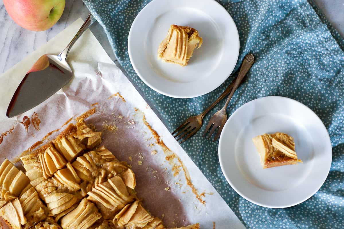 Brown Butter Apple Bars