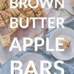 Brown Butter Apple Bars