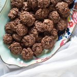 Salted Chocolate Rye Cookies. From Blossom to Stem | www.blossomtostem.net