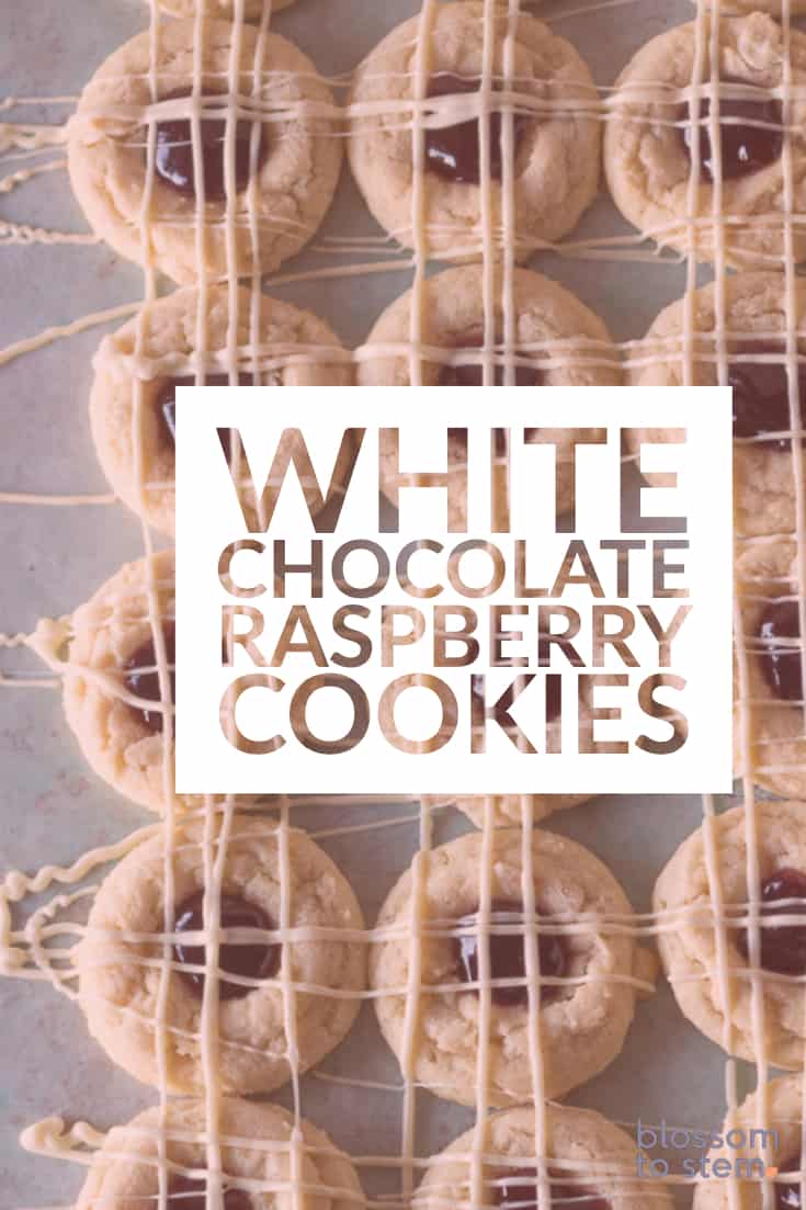 White Chocolate Raspberry Cookies