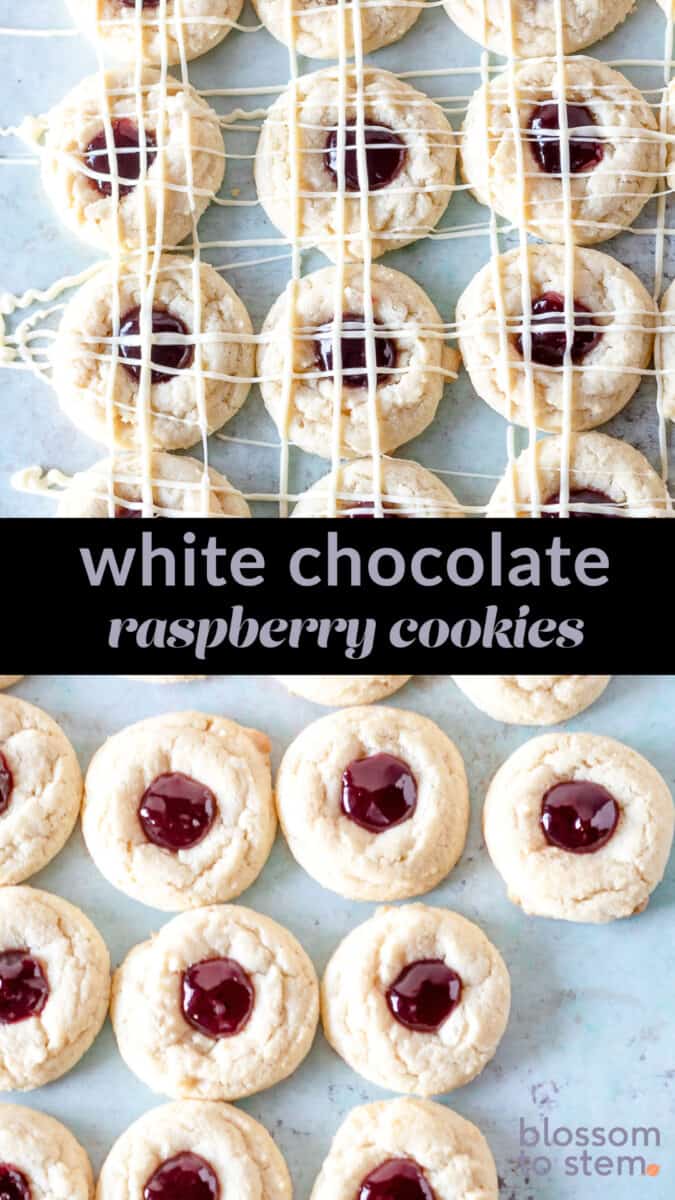 White Chocolate Raspberry Cookies