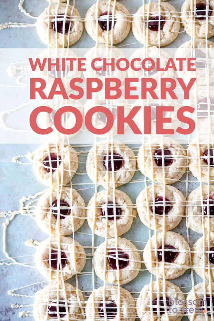 White Chocolate Raspberry Cookies