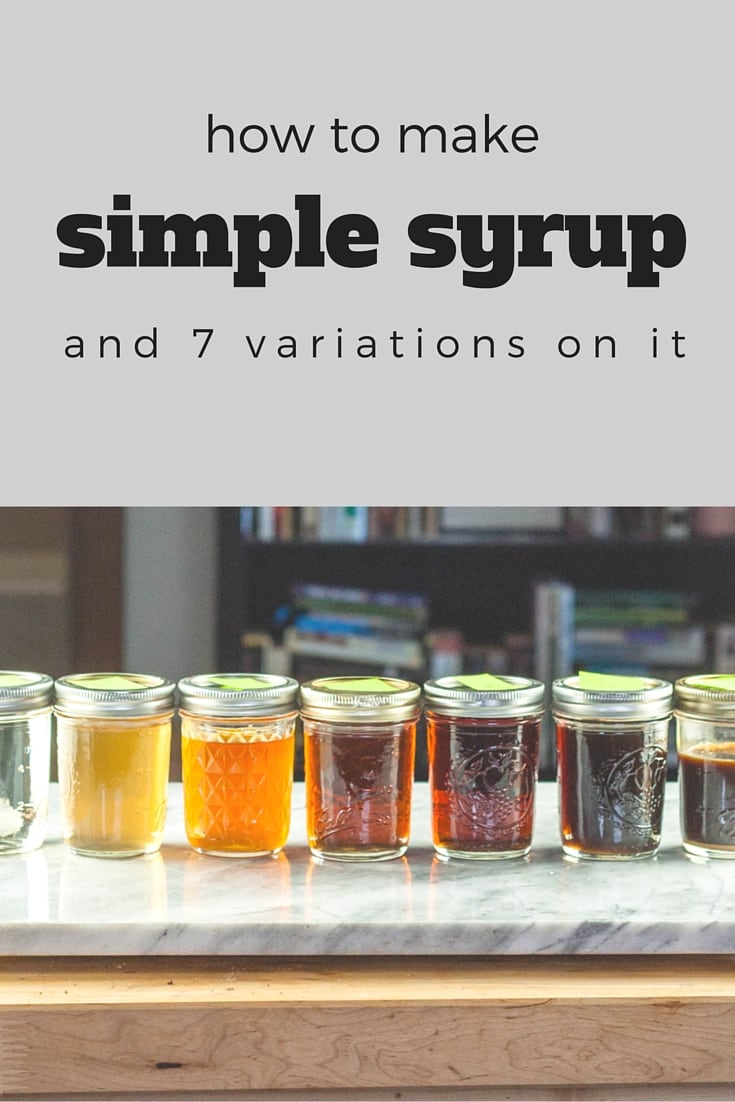 How to Make Simple Syrup. From Blossom to Stem | www.blossomtostem.net