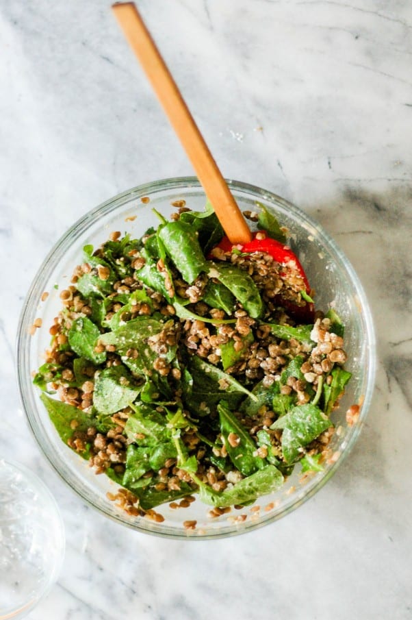 Lentil Arugula Salad