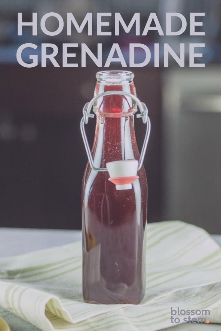 Homemade Grenadine