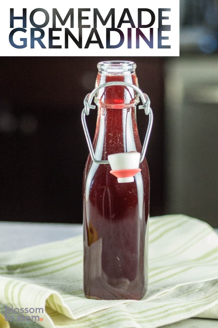 Homemade Grenadine Recipe