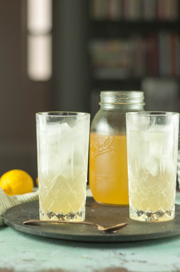 Elderflower Cordial. An easy syrup with elderflowers and citrus that makes a delicious homemade soda or cocktail mixer. From Blossom to Stem | Because Delicious www.blossomtostem.net