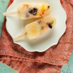 Lemon Elderflower Popsicles with Edible Flowers. From Blossom to Stem | Because Delicious www.blossomtostem.net