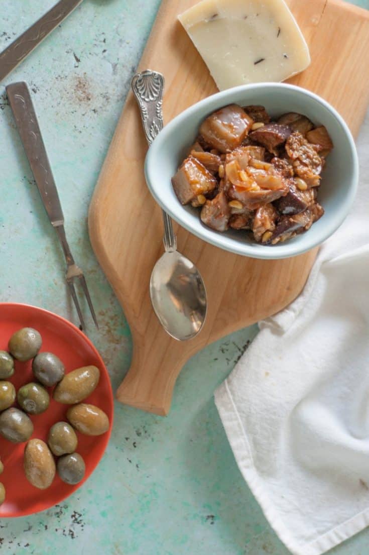 Eggplant caponata