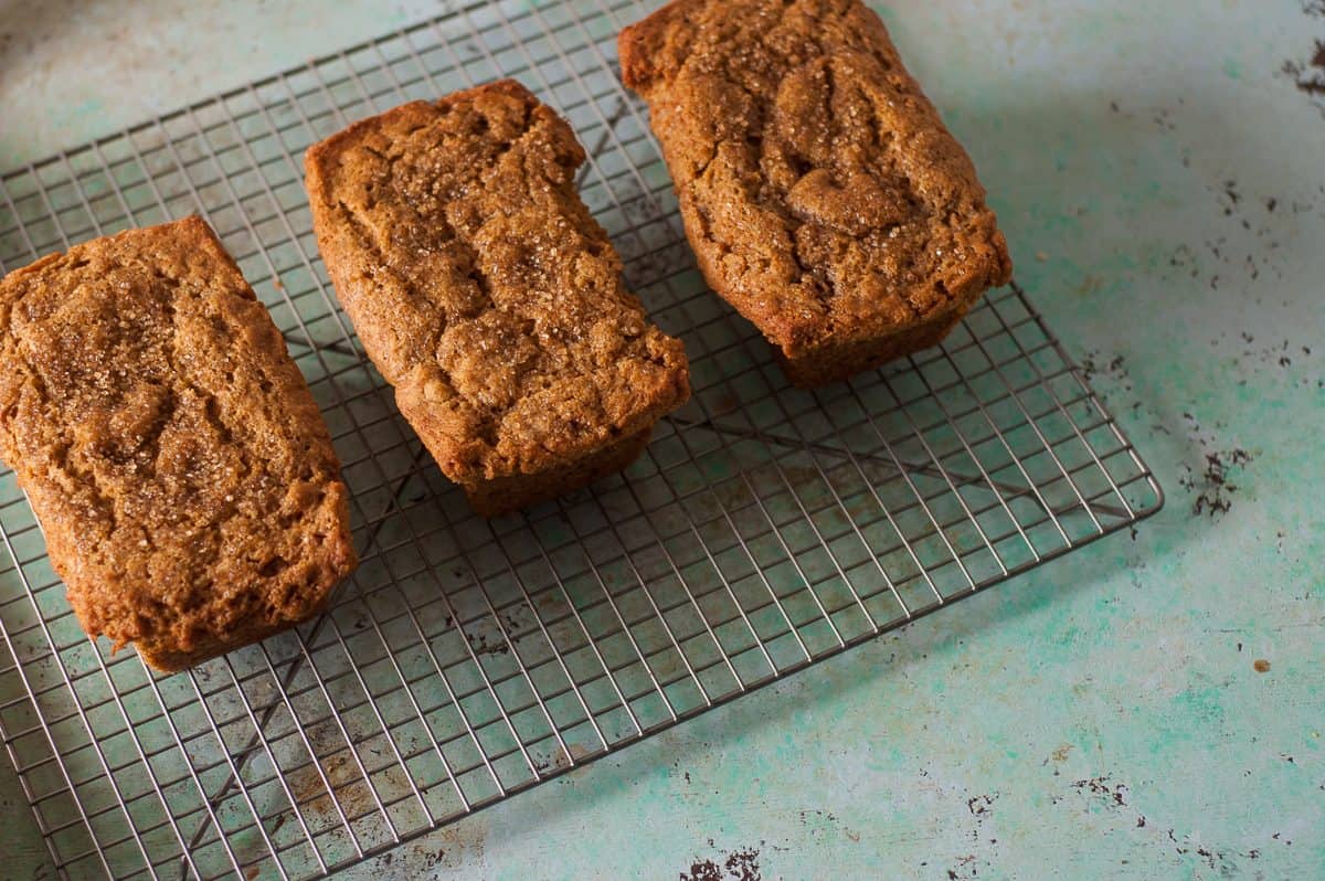 Spiced pumpkin cakes