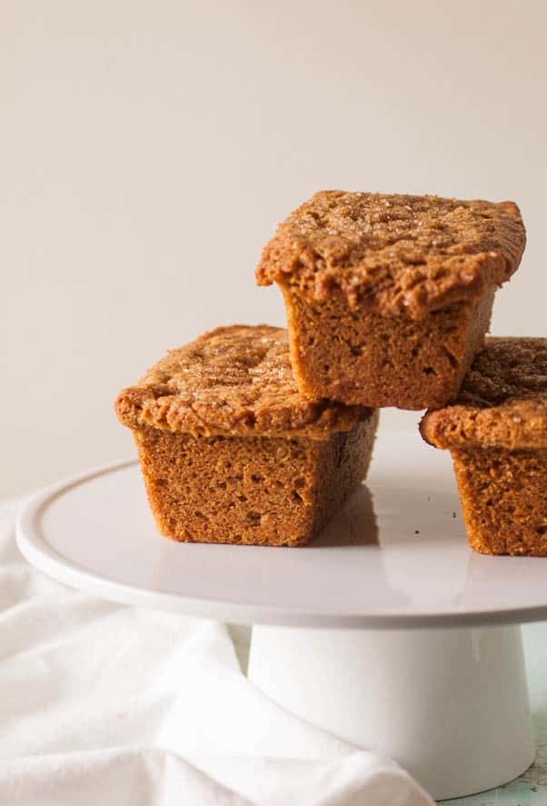 Pumpkin Tea Cake. A simple, moist, generously spiced pumpkin cake that's perfect for fall. From Blossom to Stem | Because Delicious | www.blossomtostem.net