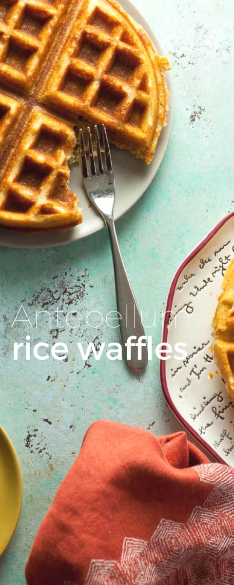 Antebellum Rice Waffles (and The Big Jones Cookbook) - Blossom to Stem