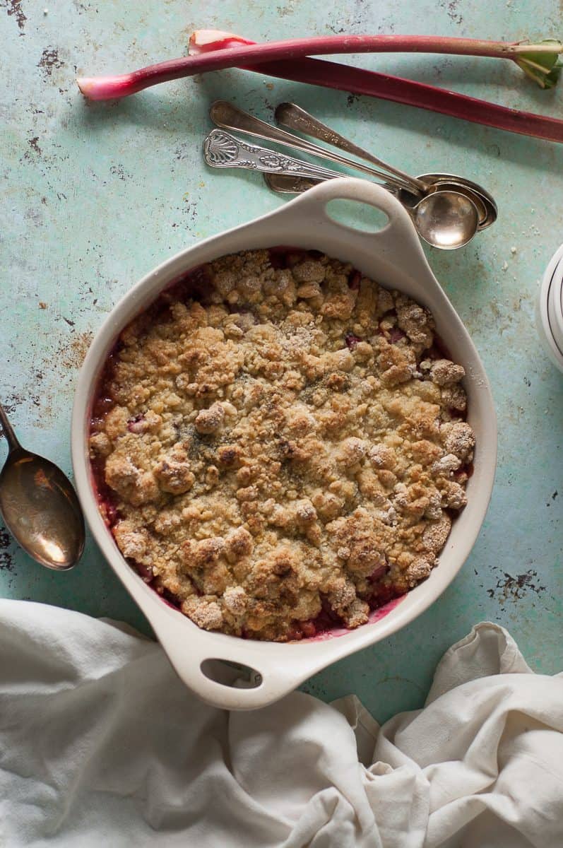 Rhubarb Crumble