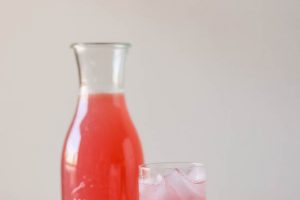 Rhubarb Pink Lemonade. A refreshing, puckery summer cooler. From Blossom to Stem | Because Delicious | www.blossomtostem.net