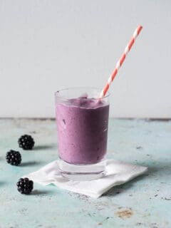 Blackberry Milkshake