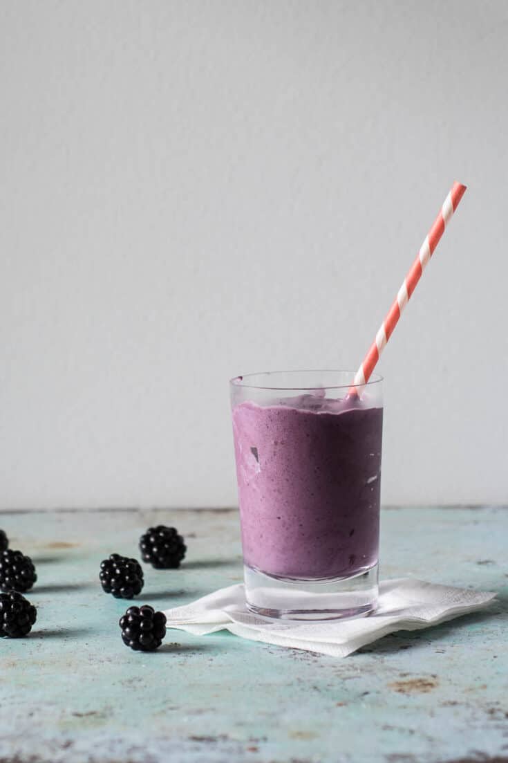 Blackberry Milkshake