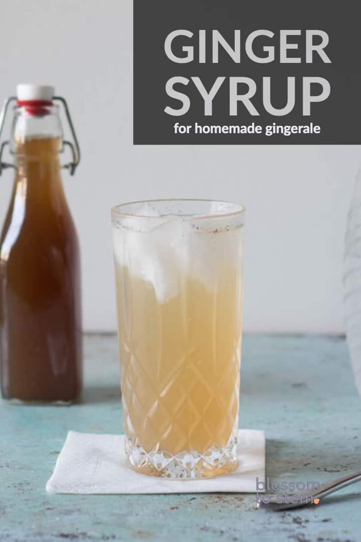 Ginger Syrup for Homemade Gingerale