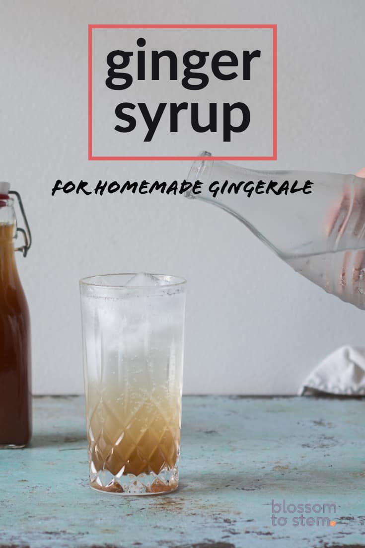 Ginger Syrup for Homemade Gingerale