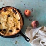 Blackberry Peach Dutch Baby