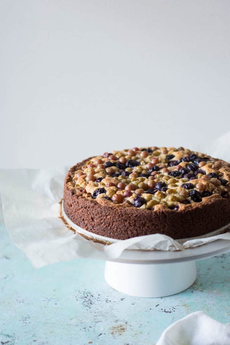 Grape Olive Oil Cake, a cake for the cheese plate Blossom to Stem