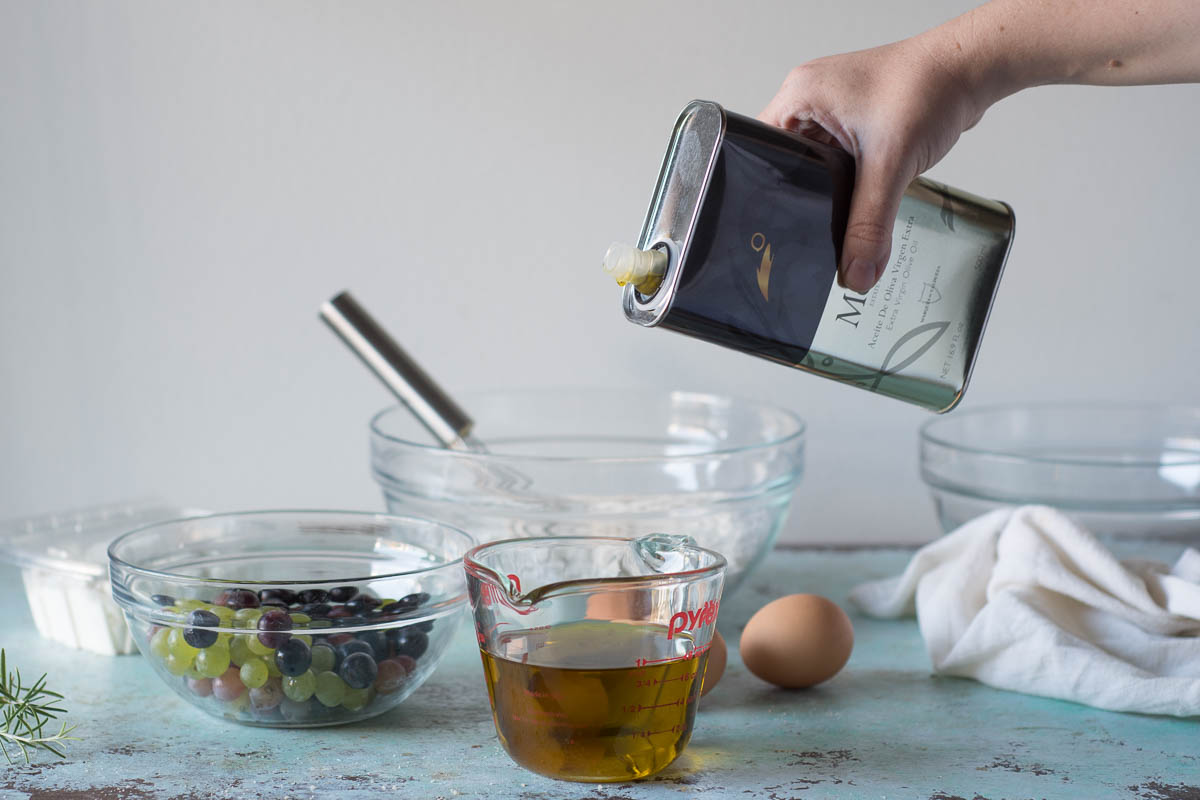 Grape Olive Oil Cake. From Blossom to Stem | Because Delicious | www.blossomtostem.net