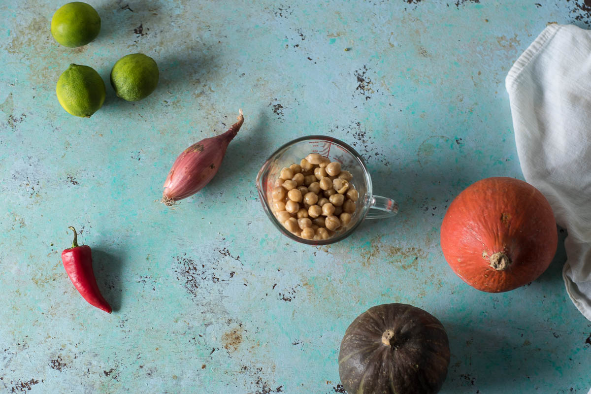 Chile Lime Squash and Chickpea Salad. Vegan, gluten free. From Blossom to Stem | Because Delicious | www.blossomtostem.net