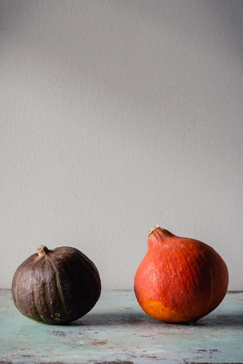 Two heirloom squash